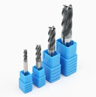 Carbide Unequal Helix End Mills 4flutes End Mill for Stainless Steel Cast Iron